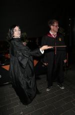 CANDICE BROWN Arrives at Hallowzeem Party at Gaucho in London 01/27/2023