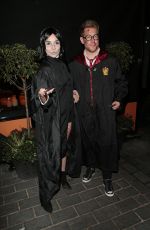 CANDICE BROWN Arrives at Hallowzeem Party at Gaucho in London 01/27/2023