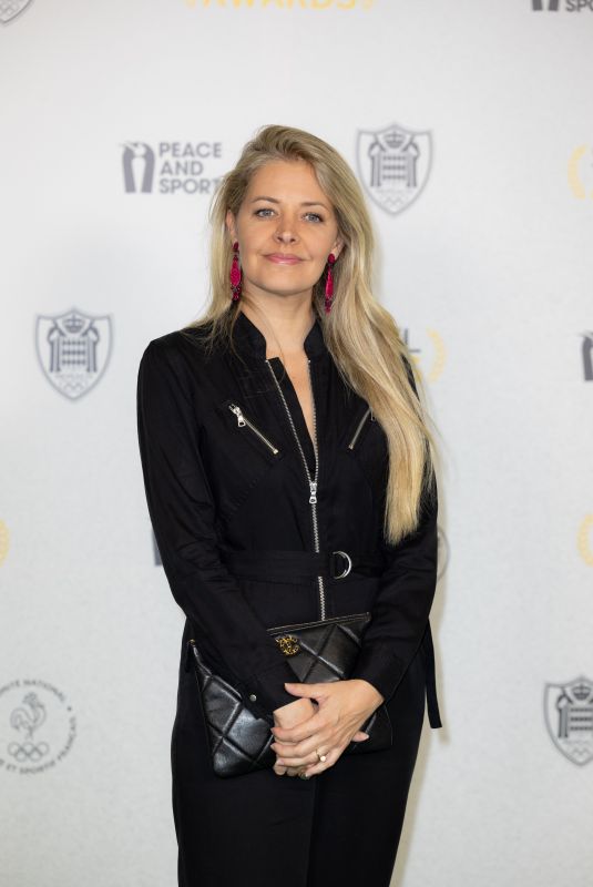 CARINE GALLI at Sportel Awards at Grimaldi Forum in Monaco 10/23/2023
