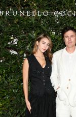 CAYLEE COWAN and Casey Affleck at Brunello Cucinelli Dinner in Los Angeles 10/19/2023