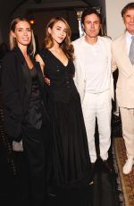 CAYLEE COWAN and Casey Affleck at Brunello Cucinelli Dinner in Los Angeles 10/19/2023
