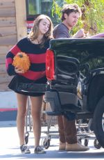 CAYLEE COWAN and Casey Affleck Out Shopping in Los Feliz 10/17/2023