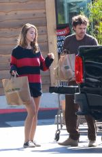 CAYLEE COWAN and Casey Affleck Out Shopping in Los Feliz 10/17/2023