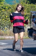 CAYLEE COWAN and Casey Affleck Out Shopping in Los Feliz 10/17/2023