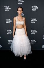 CAYLEE COWAN at Vegan Fashion Week Event at California Market Center in Los Angeles 10/09/2023