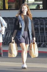 CAYLEE COWAN Shopping at a Grocery Store in Los Angeles 10/02/2023