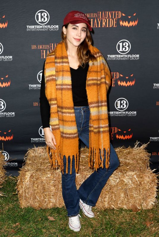 CAYLEE COWEN at 15th Annual Los Angeles Haunted Hayride 09/29/2023