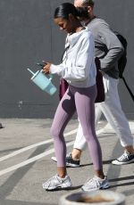 CHARITY LAWSON Arrives at DWTS Studio in Los Angeles 10/06/2023