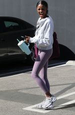 CHARITY LAWSON Arrives at DWTS Studio in Los Angeles 10/06/2023