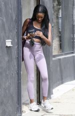 CHARITY LAWSON Leaves Dance Studio in Los Angeles 10/01/2023