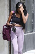 CHARITY LAWSON Leaves Dance Studio in Los Angeles 10/01/2023
