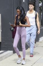CHARITY LAWSON Leaves Dance Studio in Los Angeles 10/01/2023