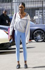 CHARITY LAWSON Leaves Dance Studio in Los Angeles 10/08/2023