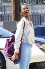 CHARITY LAWSON Leaves Dance Studio in Los Angeles 10/08/2023