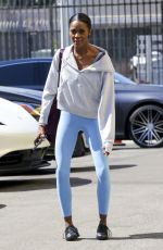 CHARITY LAWSON Leaves Dance Studio in Los Angeles 10/08/2023