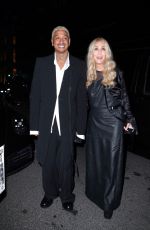 CHER and Alexander Edwards Out for Dinner at Costes Hotel in Paris 09/30/2023