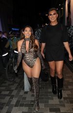 CHLOE BROCKETT Leaves PrettyLittleThing Haunted Mansion Hosted by GK Barry in London 10/26/2023