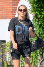 CHLOE SEVIGNY Out and About in New York 10/04/2023