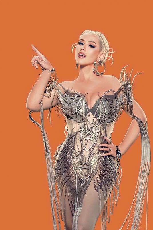CHRISTINA AGUILERA for Just Eat Campaign, October 2023