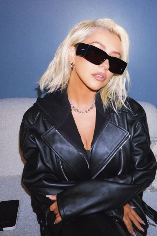 CHRISTINA AGUILERA - Jimmy Kimmel Live! Show Portraits, 10/16/2023