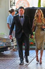 CHRISTINA HALL and Josh Hall Heading to a Hotel in Laguna Beach 10/14/2023