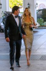CHRISTINA HALL and Josh Hall Heading to a Hotel in Laguna Beach 10/14/2023