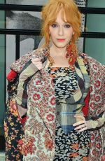 CHRISTINA HENDRICKS at Vivienne Westwood Show at Paris Fashion Week 09/30/2023