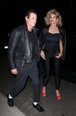 CINDY CRAWFORD and Rande Gerber Arrives at Casamigos Halloween Party in Los Angeles 10/27/2023