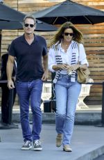 CINDY CRAWFORD and Rande Gerber at Maxfield in West Hollywood 10/11/2023