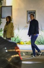 CINDY CRAWFORD and Rande Gerber Leaves Malibu Country Mart 10/13/2023