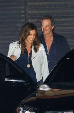 CINDY CRAWFORD and Rande Gerber Leaves Nobu in Malibu 10/14/2023