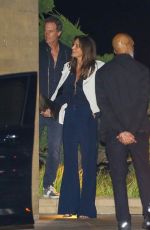 CINDY CRAWFORD and Rande Gerber Leaves Nobu in Malibu 10/14/2023