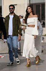 CINDY MELLO at Elie Saab Spring/summer 2024 Fashion Show in Paris 09/30/2023
