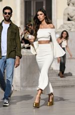CINDY MELLO at Elie Saab Spring/summer 2024 Fashion Show in Paris 09/30/2023