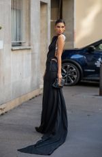 CINDY MELLO at Victoria Beckham Spring/summer 2024 Fashion Show in Paris 09/29/2023