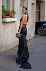 CINDY MELLO at Victoria Beckham Spring/summer 2024 Fashion Show in Paris 09/29/2023