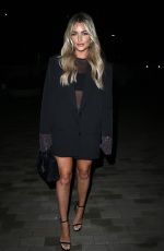 CLAUDIA FOGARTY Arrives at Girl Knows All Collection Launch Party at Firefly Bar in Manchester 10/25/2023