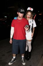 CLAUDIA SULEWSKI Arrives at Kendall Jenner