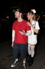 CLAUDIA SULEWSKI Arrives at Kendall Jenner