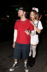 CLAUDIA SULEWSKI Arrives at Kendall Jenner