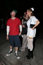 CLAUDIA SULEWSKI Arrives at Kendall Jenner