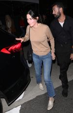 COURTENEY COX Leaves Giorgio Baldi in Santa Monica 10/18/2023