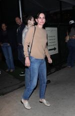 COURTENEY COX Leaves Giorgio Baldi in Santa Monica 10/18/2023