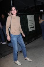 COURTENEY COX Leaves Giorgio Baldi in Santa Monica 10/18/2023