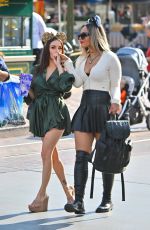 COURTNEY STODDEN and SAMANTHA SCARLETTE Out at Disneyland 10/26/2023