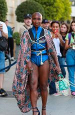 CYNTHIA ERIVO Out and About in Paris 10/02/2023
