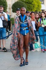 CYNTHIA ERIVO Out and About in Paris 10/02/2023
