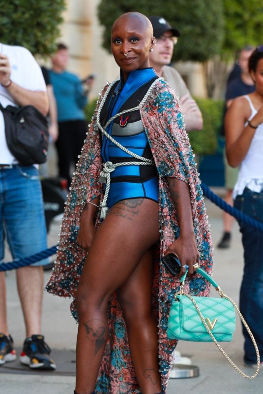 CYNTHIA ERIVO Out and About in Paris 10/02/2023