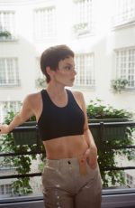 DAFNE KEEN Getting Ready for Louis Vuitton Show for Wonderland Magazine, October 2023