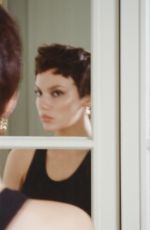 DAFNE KEEN Getting Ready for Louis Vuitton Show for Wonderland Magazine, October 2023
